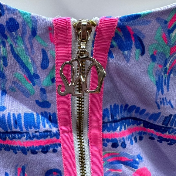 Lilly Pulitzer Mila Shift Dress in Verbena Fruity Monkey [5097] - Picture 6 of 11